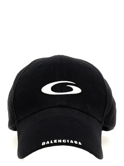 Balenciaga 'new Sporty Cap' Cap In Black