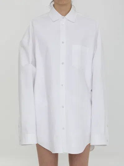 Balenciaga Outwear Shirt In White