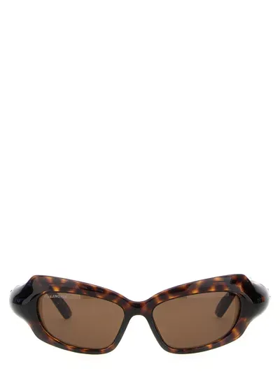 Balenciaga 'palazzo Rectangle' Sunglasses