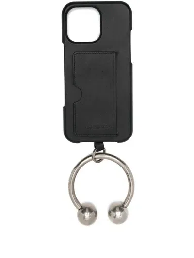 Balenciaga Piercing Iphone 16 Pro Max Case In Black