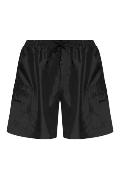 Balenciaga Pocket Detailed Shorts In Black