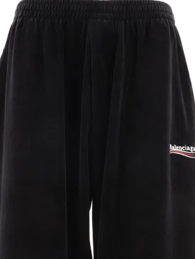 Balenciaga Political Campaign Trousers In Black