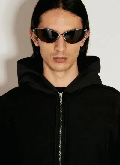 Balenciaga Razor Cat Sunglasses In Black