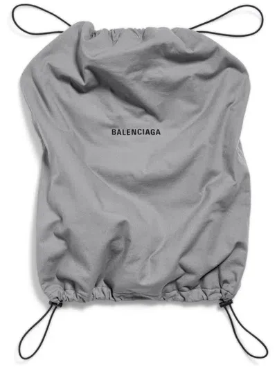 Balenciaga Shoe Bag Top In Grey