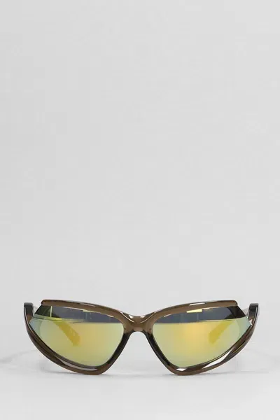 Balenciaga Side Xp Cat Sunglasses In Brown