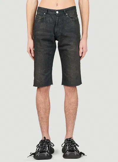 Balenciaga Slim Shorts In Black