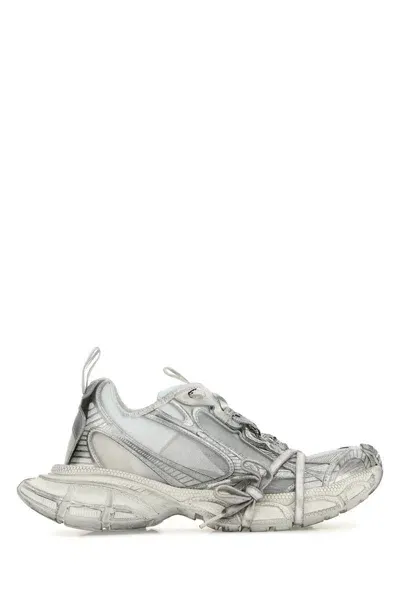 Balenciaga Sneakers In Whitesilver