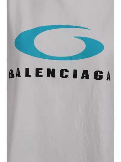 Balenciaga S/s Cropped T-shirt In Animal Print