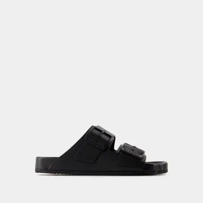 Balenciaga Sunday Sandals In Black