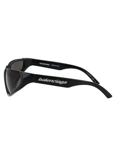 Balenciaga Sunglasses In 001 Black Black Grey