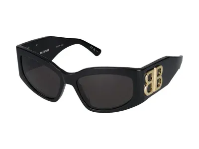 Balenciaga Sunglasses In Black Black Grey