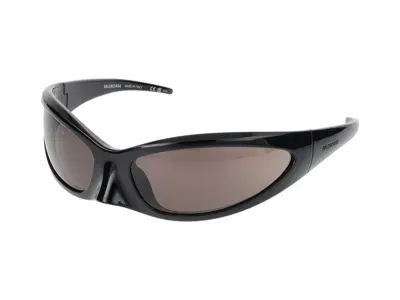 Balenciaga Sunglasses In Black Black Grey