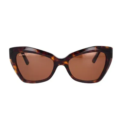 Balenciaga Sunglasses In Brown