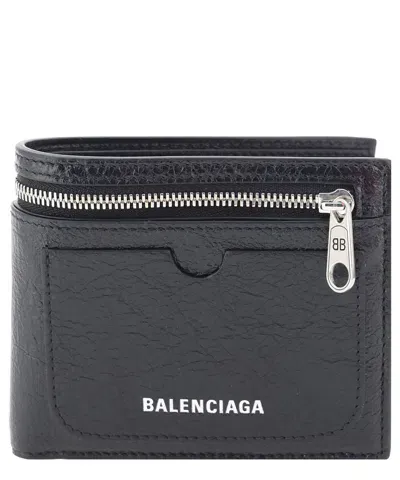 Balenciaga Superbusy Wallet In Black