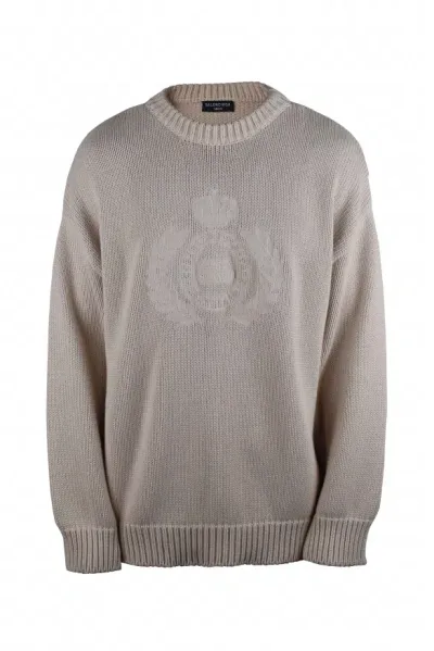 Balenciaga Sweater In Cream