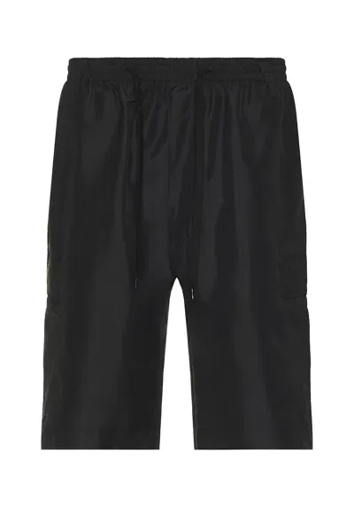 Balenciaga Swim Cargo Shorts In Black