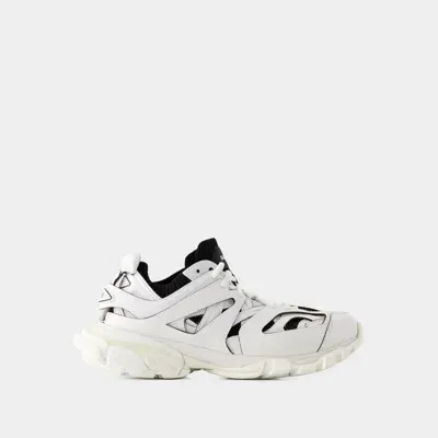 Balenciaga Track Sock Sneakers In White