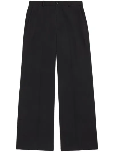 Balenciaga Trousers In Black