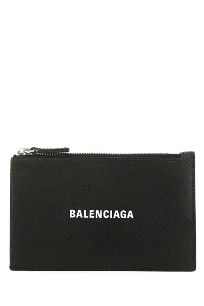 Balenciaga Cash Wallets, Card Holders Black