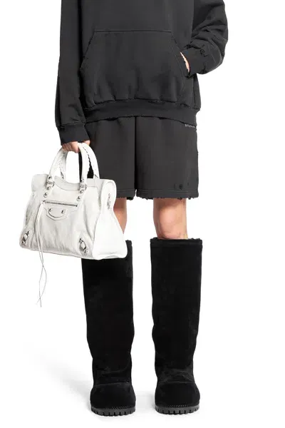 Balenciaga Woman Black Shorts