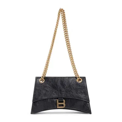 Balenciaga Women's Crush Chain S Bag In Black