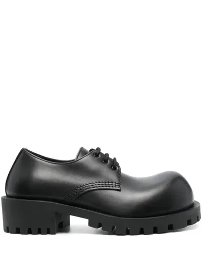 Balenciaga Hummer Derby. Shoes In Black