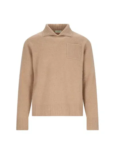 Ballantyne Sweaters In Beige