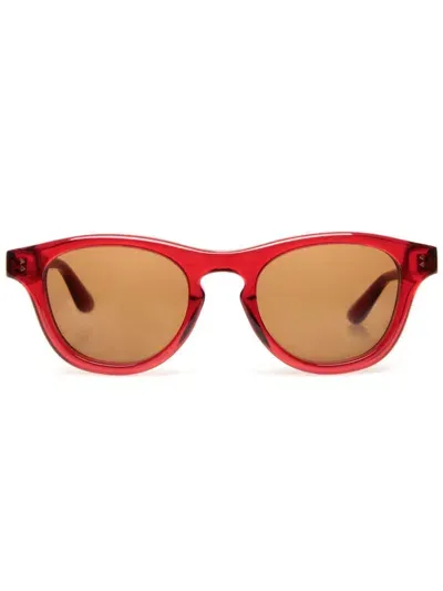 Bally Dieter Sunglasses In Red