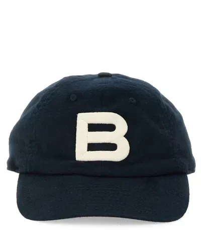 Bally Logo Hat In Blue