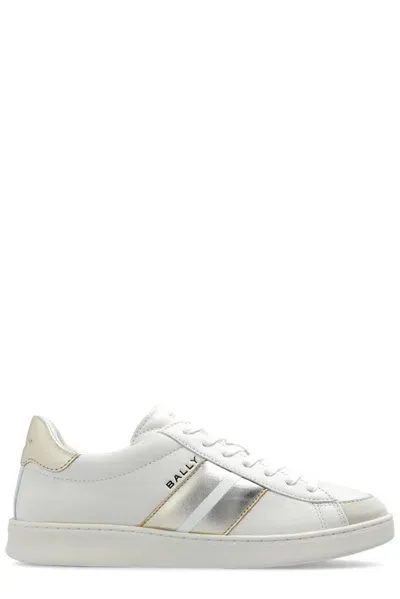 Bally Round Toe Lace In White