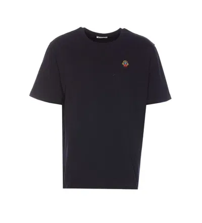 Bally X Adrien Brody Logo-embroidered T-shirt In Blue