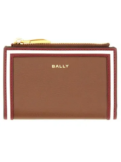 Bally Wallet Tails In Brown