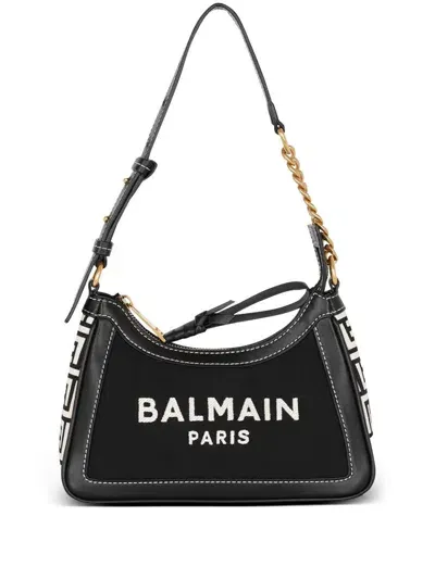 Balmain Army Shoulder Mng Bags In Black