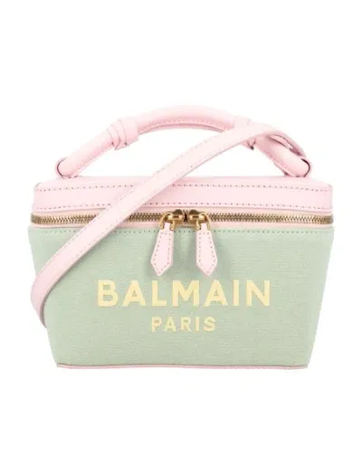 Balmain B-army Vanity Case In Pink