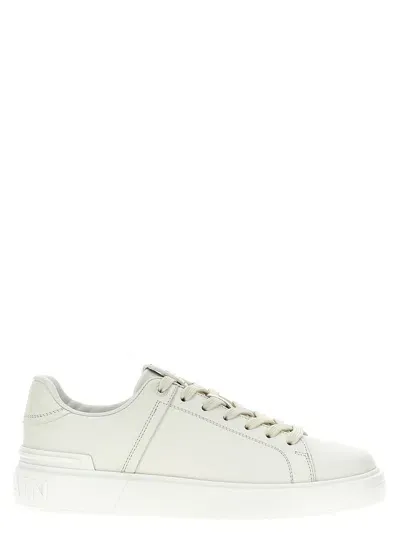 Balmain B-court Sneaker In White