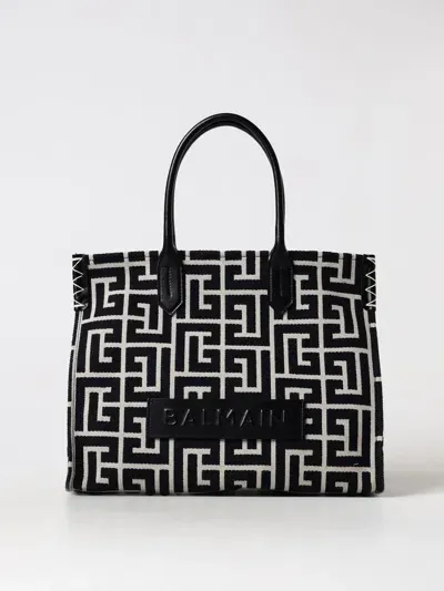 Balmain Handbag  Woman Color White In Black