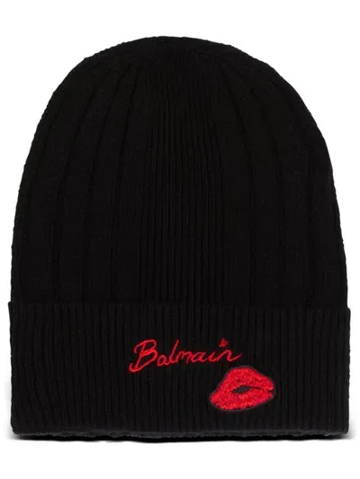 Balmain Hats Black