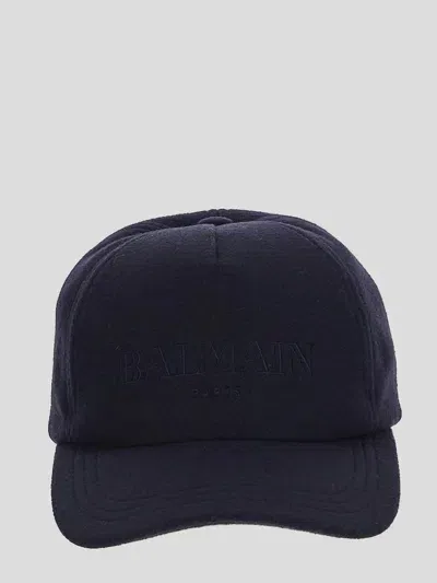 Balmain Hats In Blue