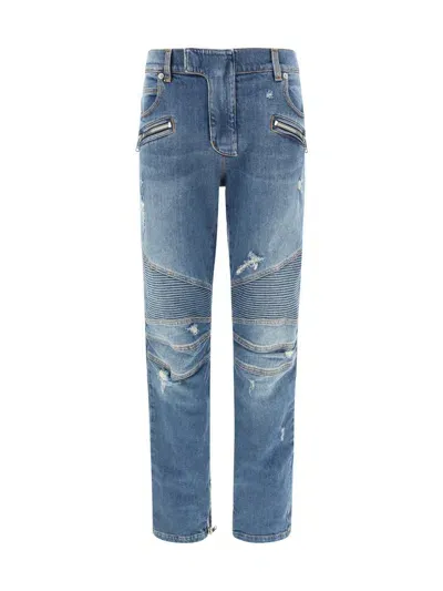 Balmain Jeans In Blue