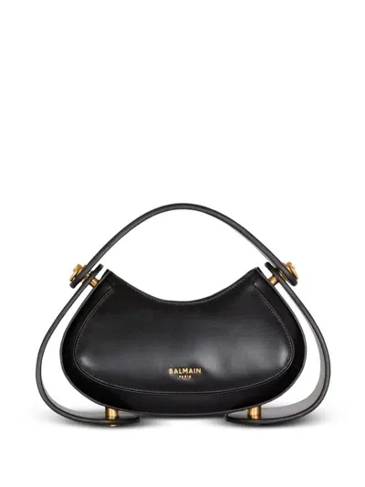 Balmain Jolie Madame Medium Shoulder Bag In Black