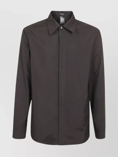 Balmain Main Lab - Recycled Nylon Shirt In Black