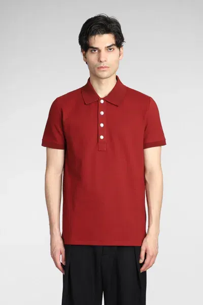 Balmain Polo In Red