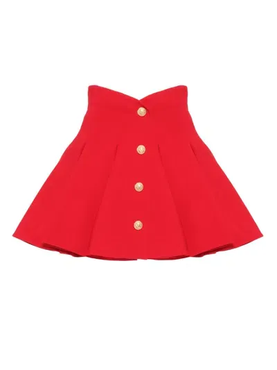 Balmain Kids' Skirt In Red