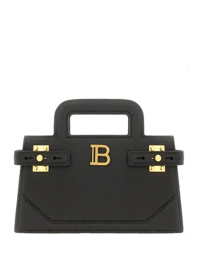 Balmain Small B-buzz Bag In Black