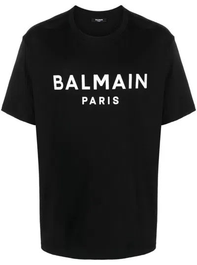 Balmain Camiseta - Blanco In Black