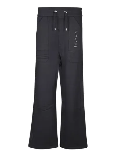 Balmain Trousers In Black