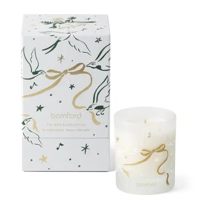 Bamford Fir And Eucalyptus Candle In White