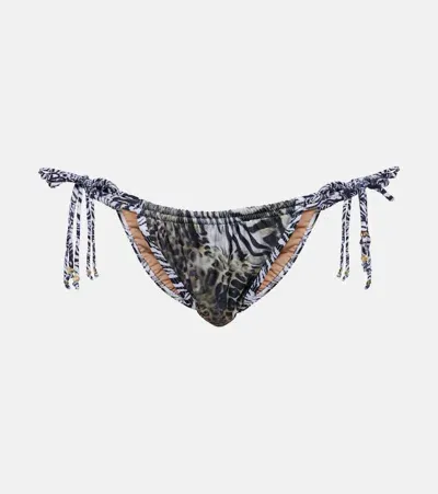 Bananhot Camila Printed Bikini Bottoms In Multicoloured