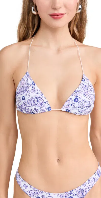 Bananhot Liv Bikini Top Purple Bandana