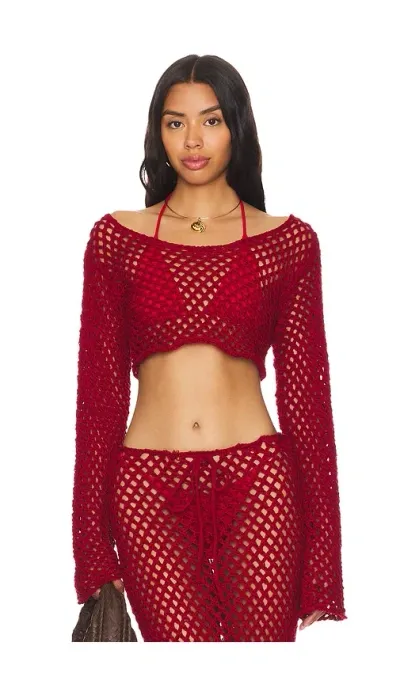 Bananhot Magen Shirt In Red